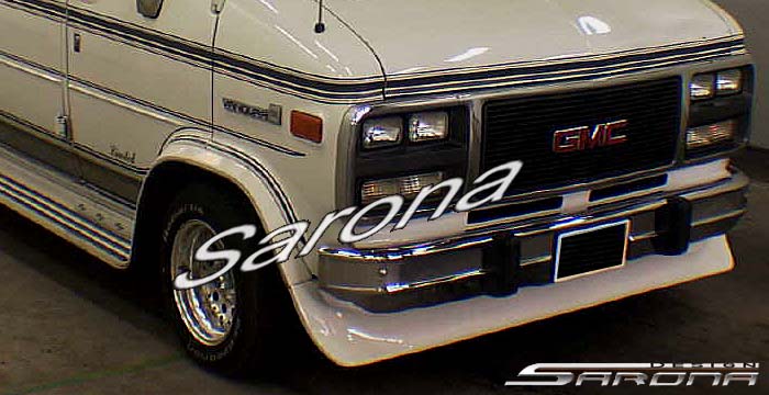 Custom Chevy G10/G20/G30 Van  All Styles Front Lip/Splitter (1977 - 1995) - $325.00 (Part #CH-018-FA)